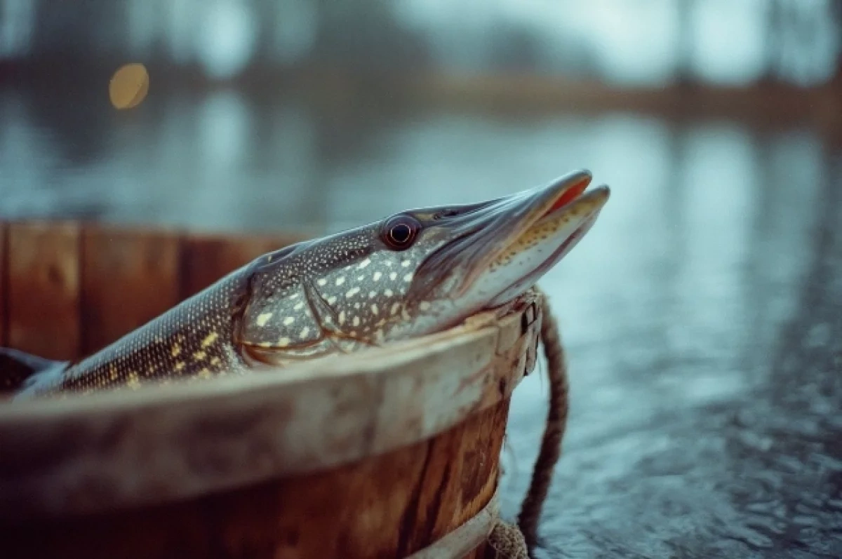 Депутат нижегородского Заксобрания поймал необычную щуку