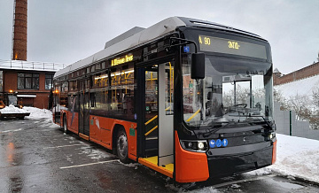 В Нижнем Новгороде представили новый электробус «МиНиН»