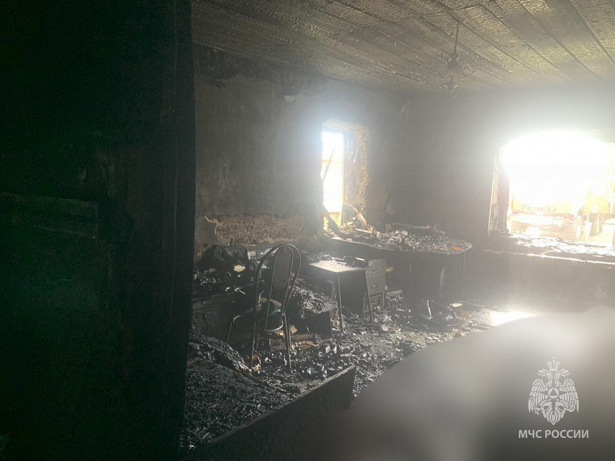 В Сергаче сгорел жилой дом