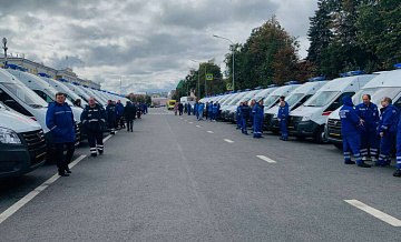 Парк автомобилей «скорой» Нижнего Новгорода пополнили 52 машинами
