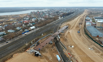 В Нижнем Новгороде откроют транспортную развязку Неклюдово – Золотово